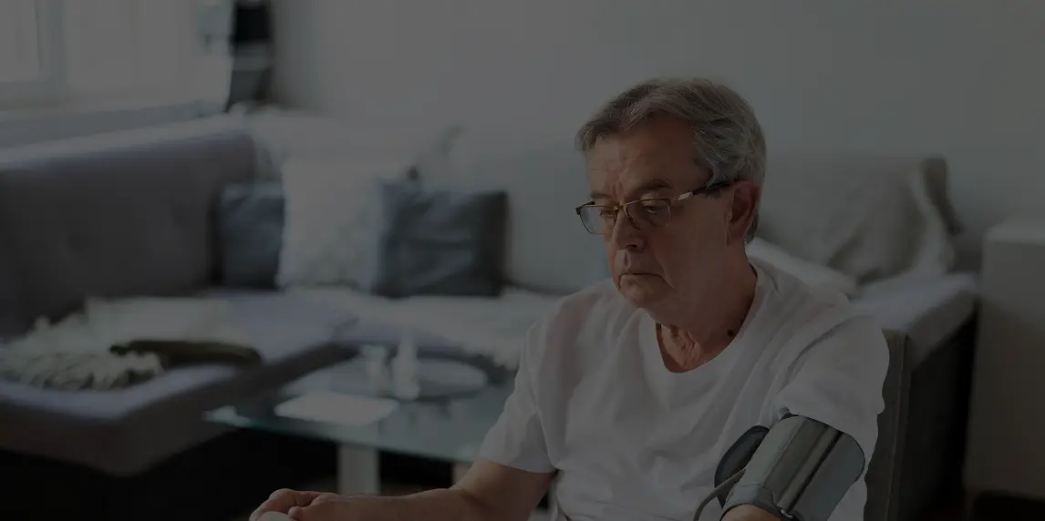 Patient engaging with Remote Patient Monitoring tools in KangarooHealth’s care journey video
