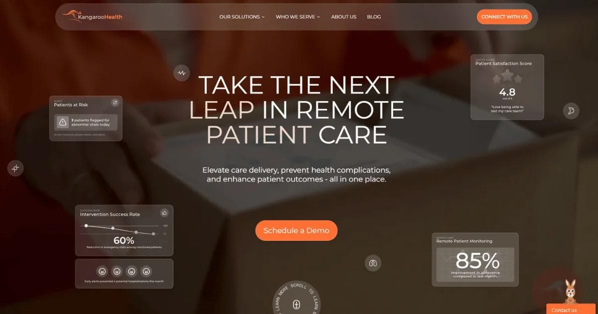 KangarooHealth Homepage